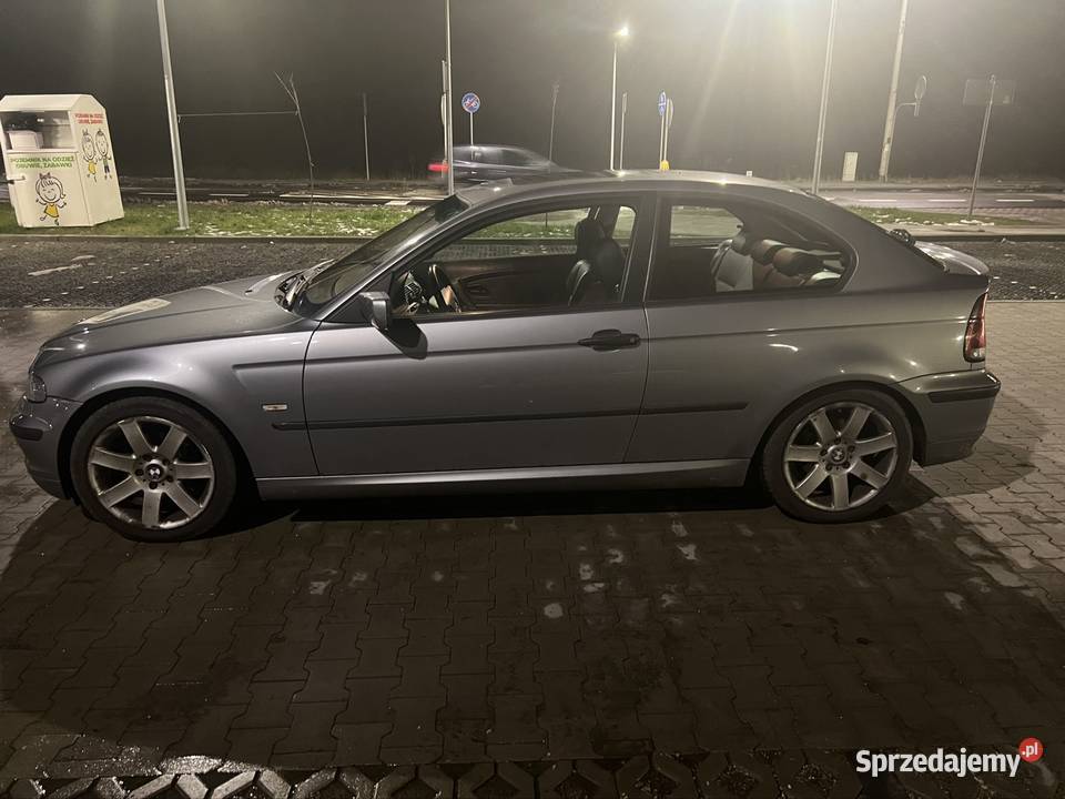 BMW 316 ti E46 compact skórzana tapicerka mazowieckie Izabelin C sprzedam