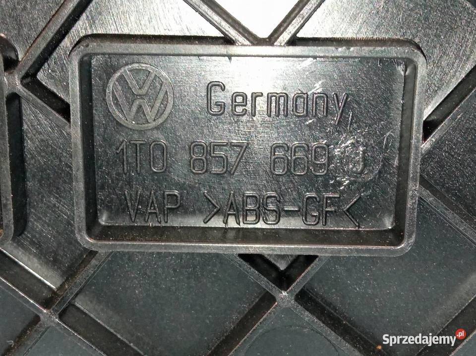 PODŁOKIETNIK TUNELU ŚRODKOWEGO 1T0857669J VW sprzedam