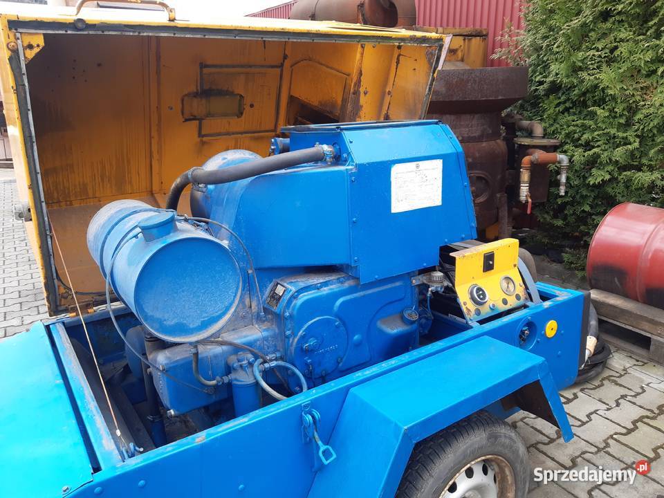 Kompresor spalinowy Diesel sprężarka Powietrza Częstochowa sprzedam