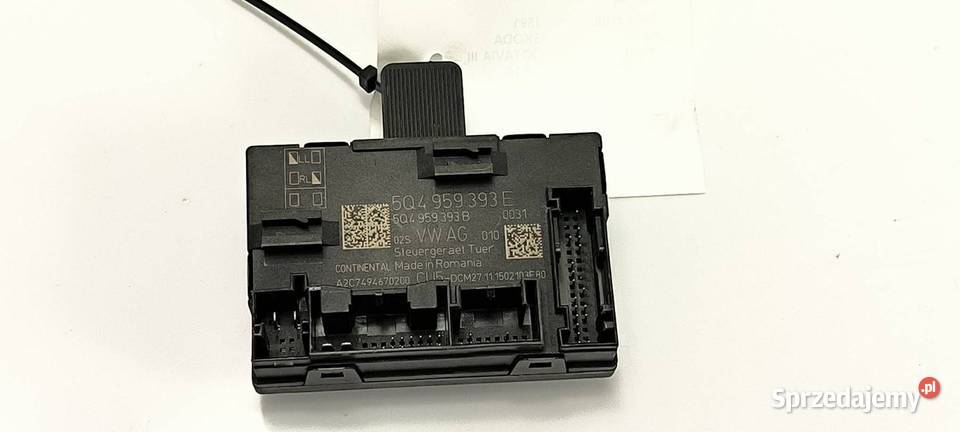 MODUŁ SKODA OCTAVIA III 5Q4959393E kujawsko-pomorskie Lipno