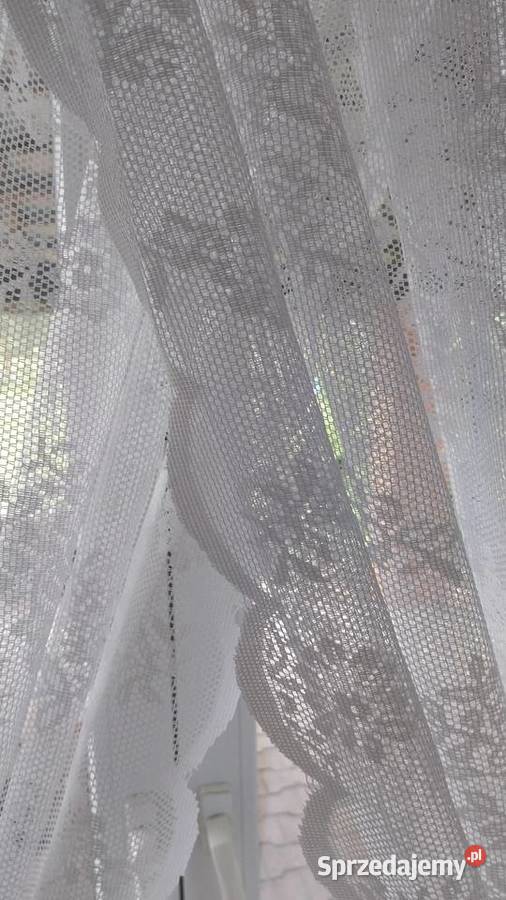 Firanka ażurowa koronkowa podwiazywana 500x220 Częstochowa