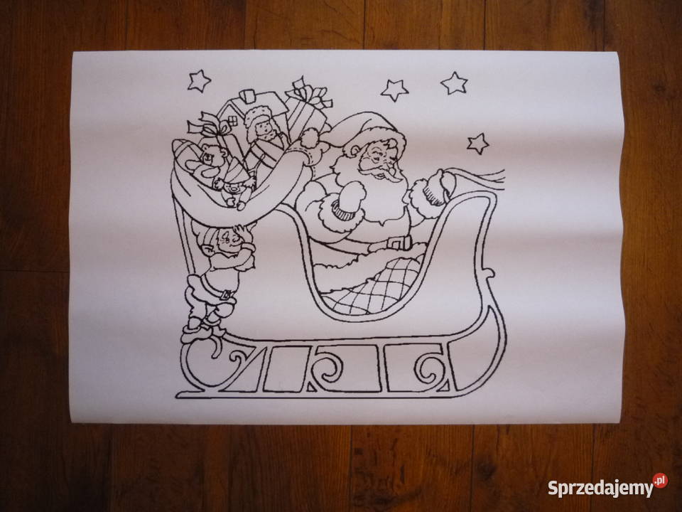 30 sztuk Mikołaj Święta Choinka Kolorowanki Zabawki Szczecin