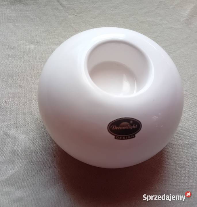 Ceamiczny świecznik Vintage w formie kupi Koźminek