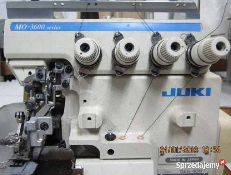 OVERLOK 5nitkJuki i STĘBNÓWKA automat BROTHER Łódź