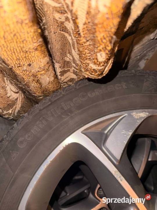 Felgi z oponami zimowe R17 5x108 21555 pomorskie Gdańsk sprzedam