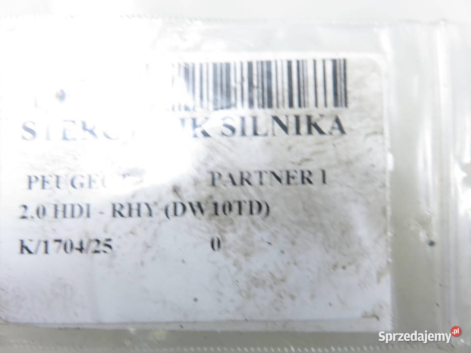 STEROWNIK PEUGEOT PARTNER I 20 HDI RHY osobowe