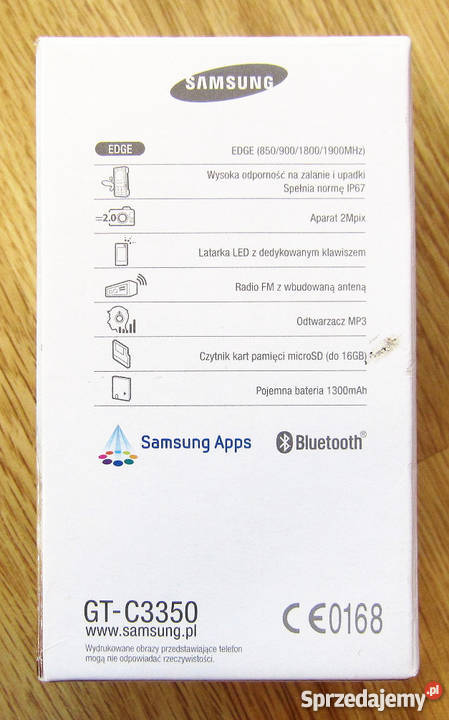 Nowy Samsung Xcover 2 Solid C3350 bez simlocka Kraków