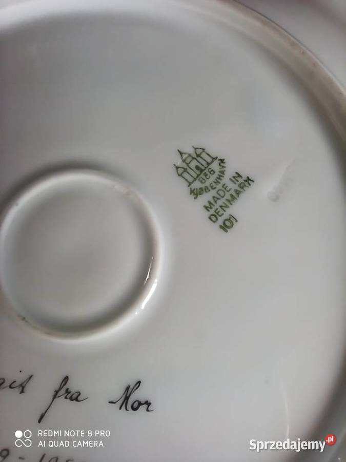 Patera BG Kbenhavn Made in Denmark Sygnatura Gdańsk