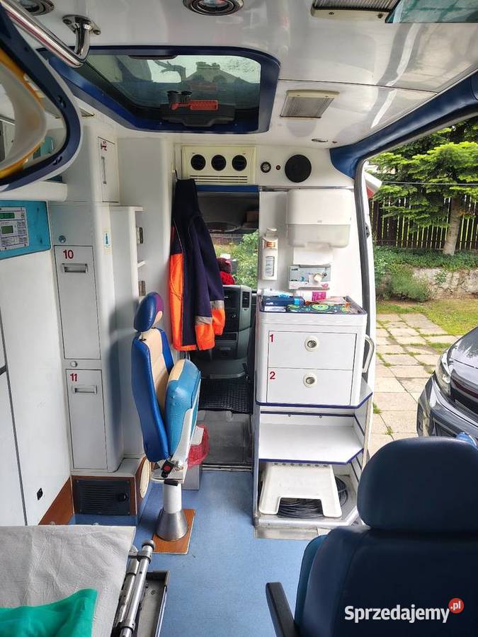 Karetka ambulans Mercedes Sprinter specjalny Kraków