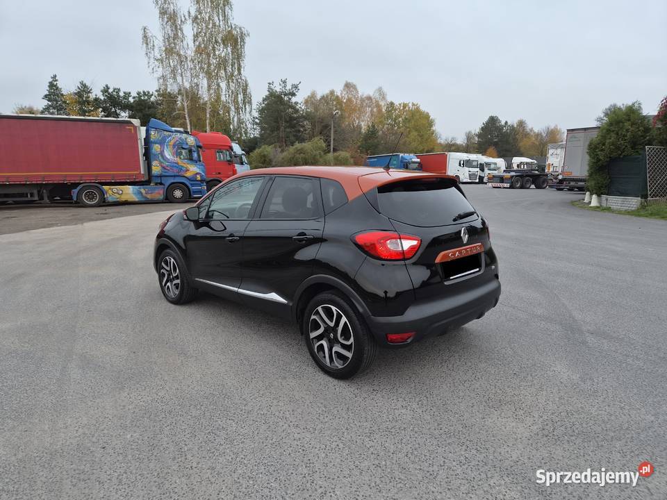 Renault Captur 2015r 09 Benzyna 90 Serwis Nowy czarny Góra Puławska