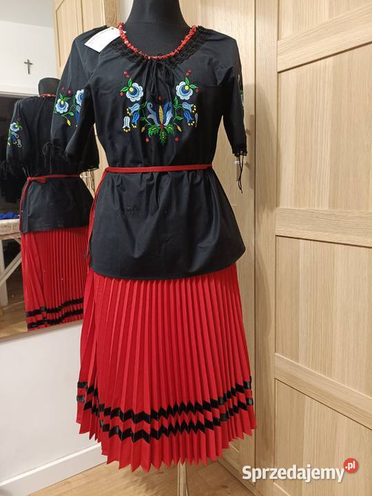 bluzka kaszubska haft maszynowy Bluzki i koszule Bytów