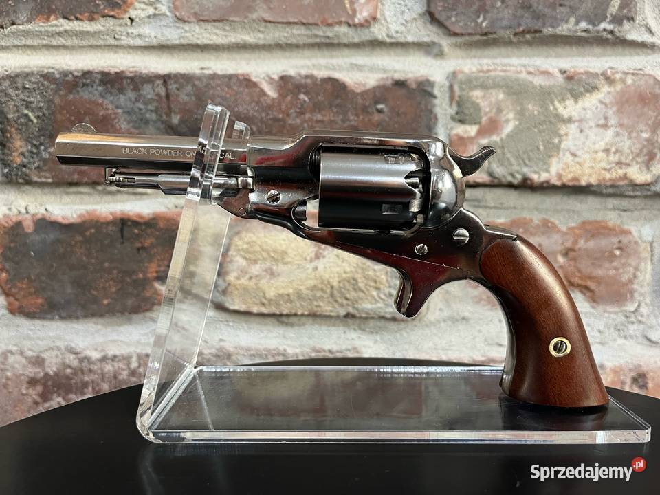 Rewolwer 1863 Remington Pocket Brass Nickel 31