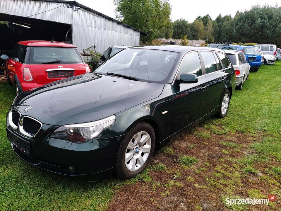 BMW 5 E61 525i automat vebasto pięknie utrzymane centralny zamek Seria 5 Starachowice