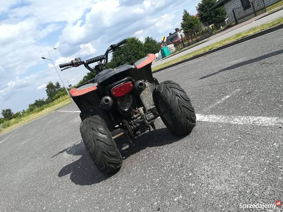 Quad 110 idealny na początek benzyna Szczerców