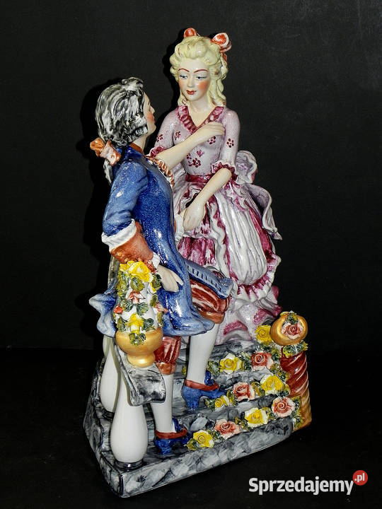 Roceram porcelana grupa figuralna Romans 2 Środa Wielkopolska