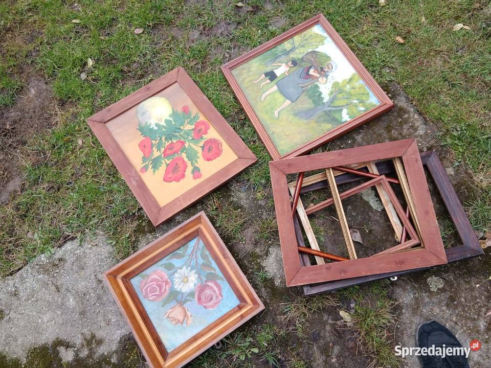 Zestaw ramek i obrazów Kęty