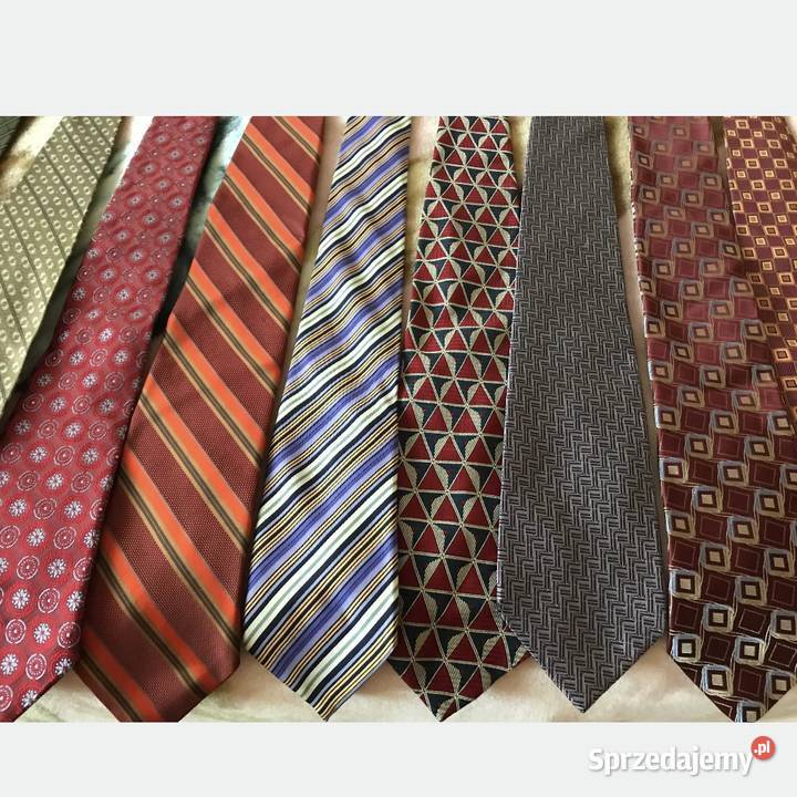 Krawaty jedwabne Charvet Hermes Hugo Boss Calvin Kraków