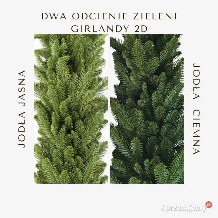 Girlanda olive glow zielony Koziegłowy