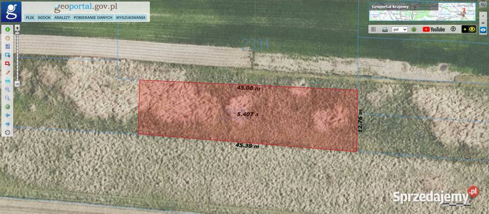 Działki rekreacyjne na terenie roztocza w Krasnobród