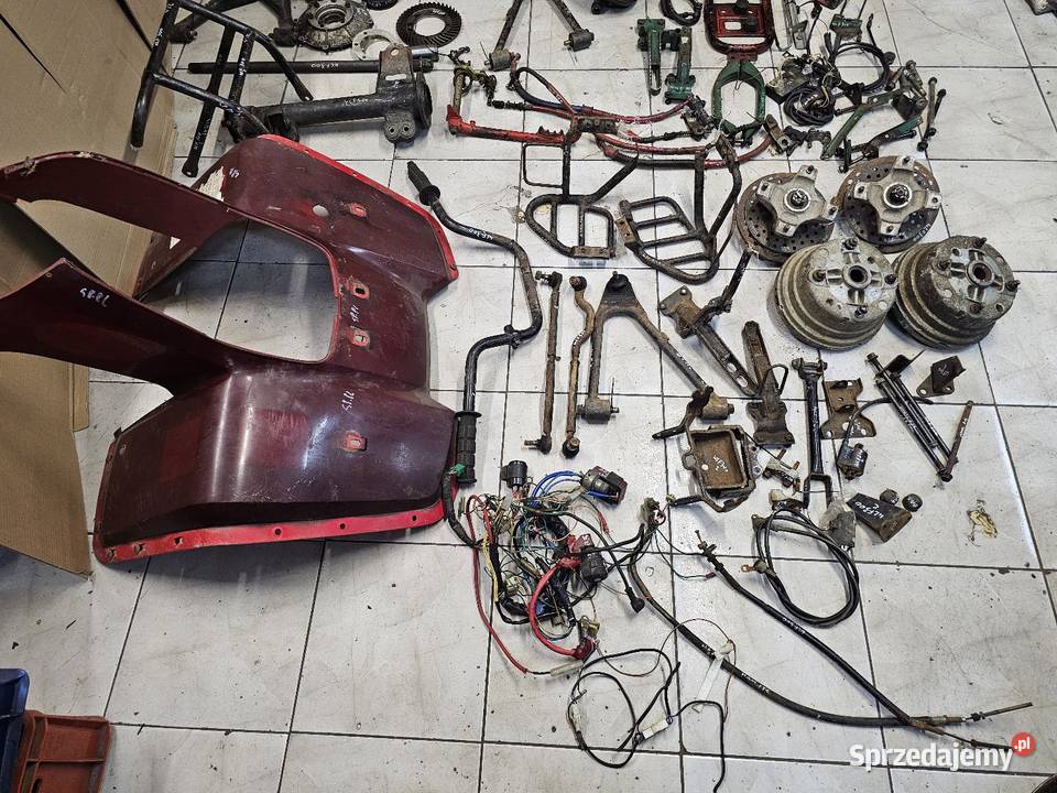 Kawasaki KLF 300 części owiewka bęben wahacz oś Jelenia Góra sprzedam