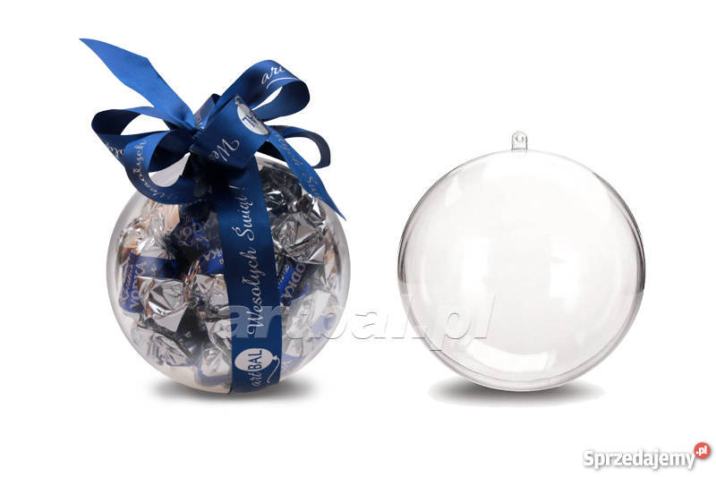 Bombka z cukierkami i LOGO HIT Świąt łódzkie Piotrków Trybunalski