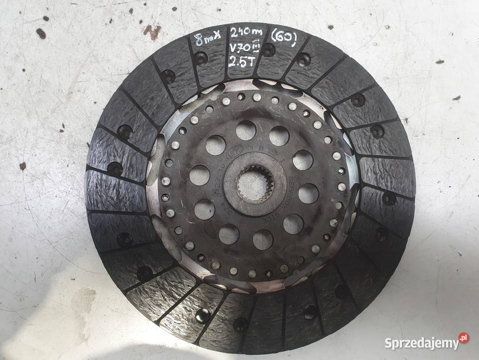 Volvo V70 III S80 II 25 T turbo TARCZA DOCISK lubelskie Chełm