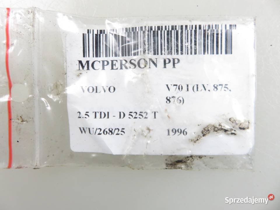 MCPERSON PRAWY PRZEDNI VOLVO V70 I 25 TDI D 5252