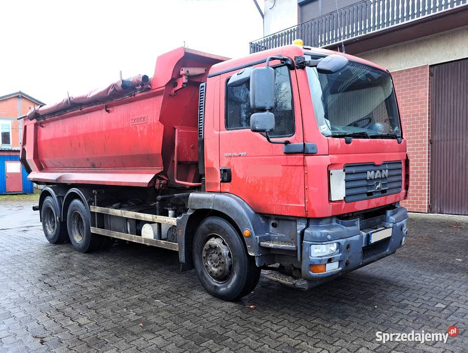 Man TGM 26280 wywrotka manualna śląskie