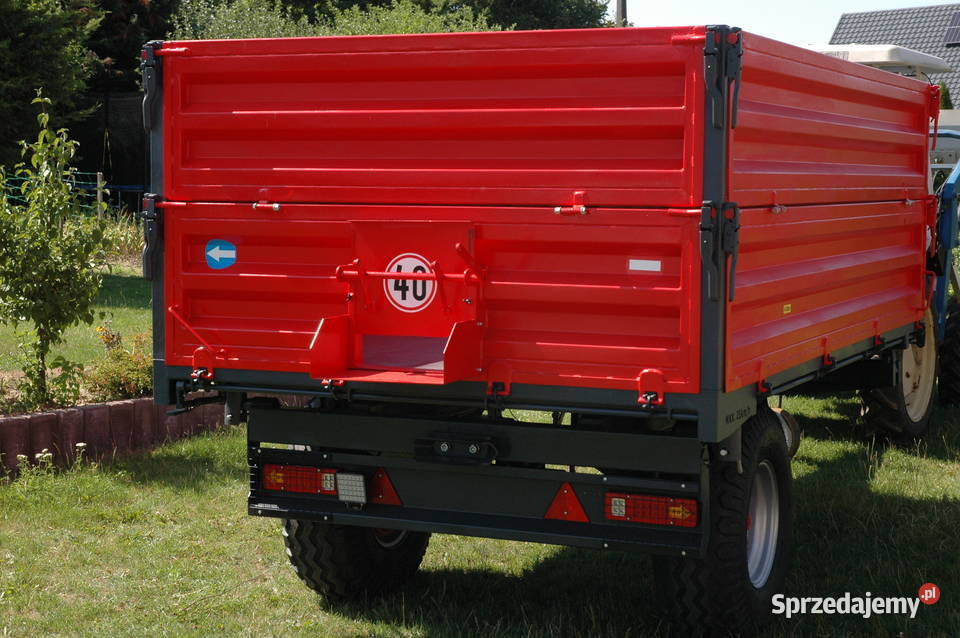 Przyczepa rolnicza 35T kiper Łańcut sprzedam
