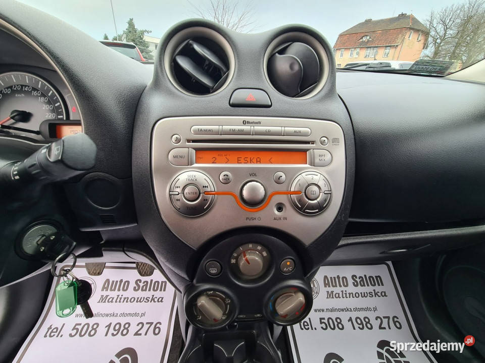 Nissan Micra Salon IWł Klimatyzacja Komputer klimatyzacja wielkopolskie