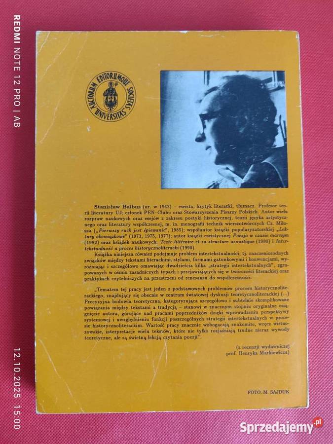 Między stylami Stanisław Balbus Książki naukowe i popularnonaukowe śląskie Katowice