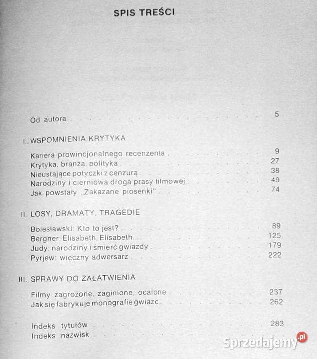 Przeminęło z filmem Zbigniew Pitera Rok wydania 1987 Pozostałe Chełm