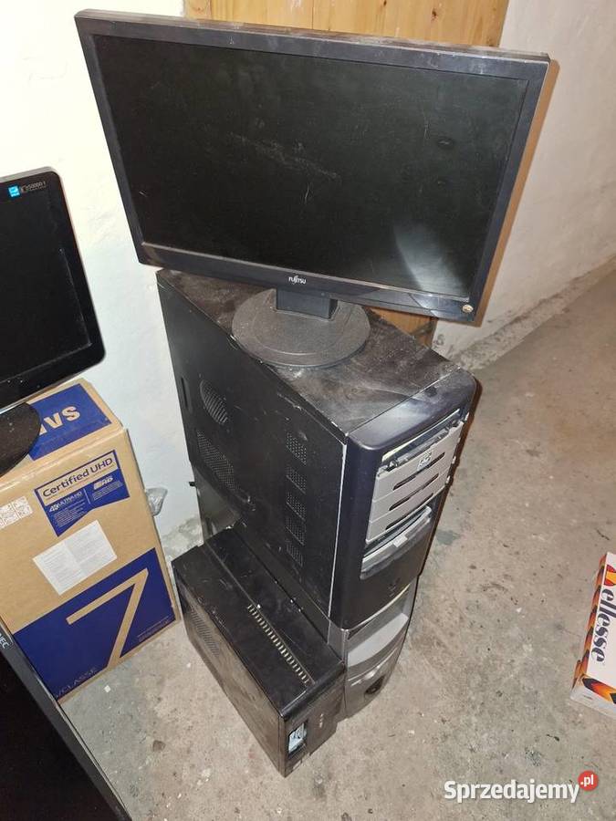 Zestaw elektroniki telewizor smart kolumna Kęty