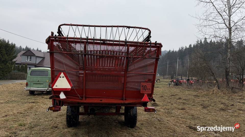 Przyczepa Samozbierajaca Pottinger Top 2 Hamulce nieuszkodzony Toporzysko sprzedam