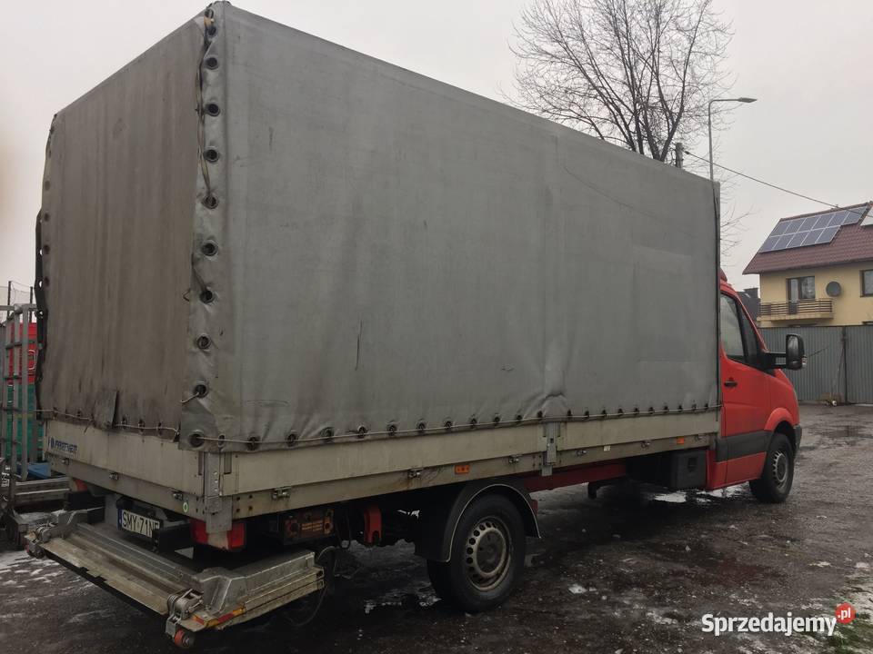 MERCEDES SPRINTER skrzyniowy plandeka z windą śląskie Myszków
