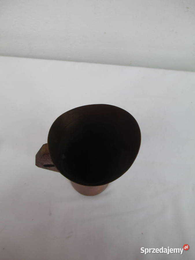 Komplet miedzianych wazoników Antyki lubelskie Lublin