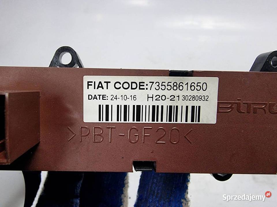 PRZYCISK FIAT DUCATO III 7355861650 Pozostałe Lipno