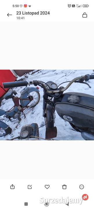 Simson sr2 1957 przejsciowka polbebny zabytek śląskie Chorzów sprzedam