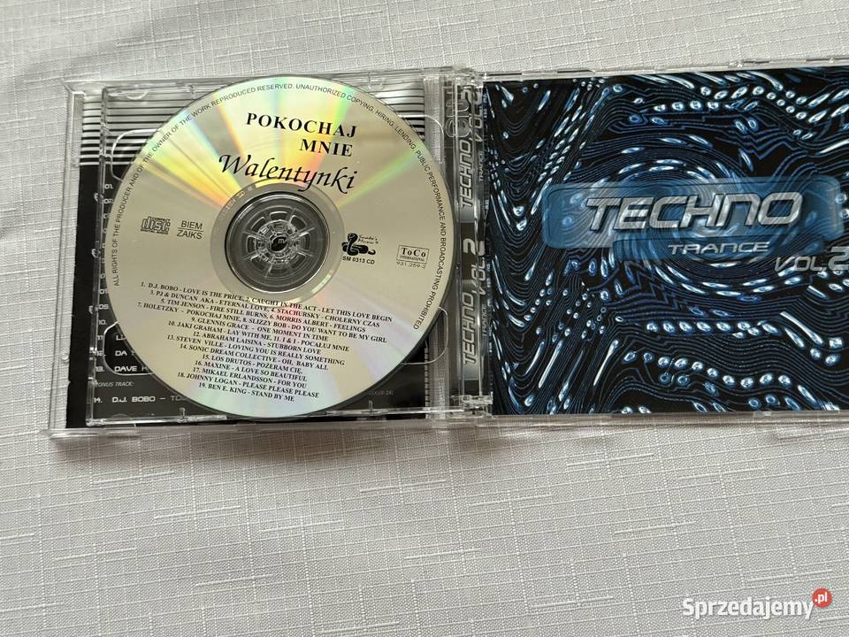 Techno Trance vol2plyta CD Lublin
