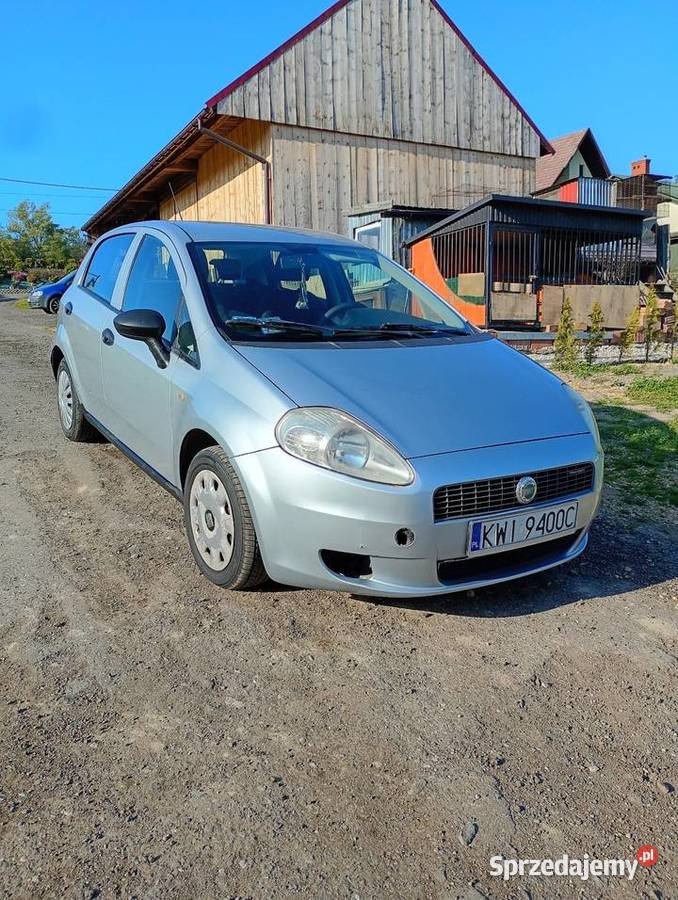 Sprzedam fiata grande punto 1300cm3 Myślenice