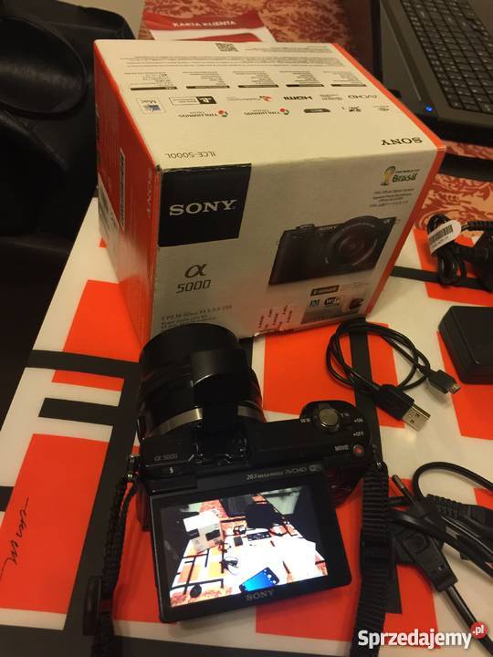 Aparat Sony Alpha A5000 1650MM ILCE5000L Libiąż sprzedam