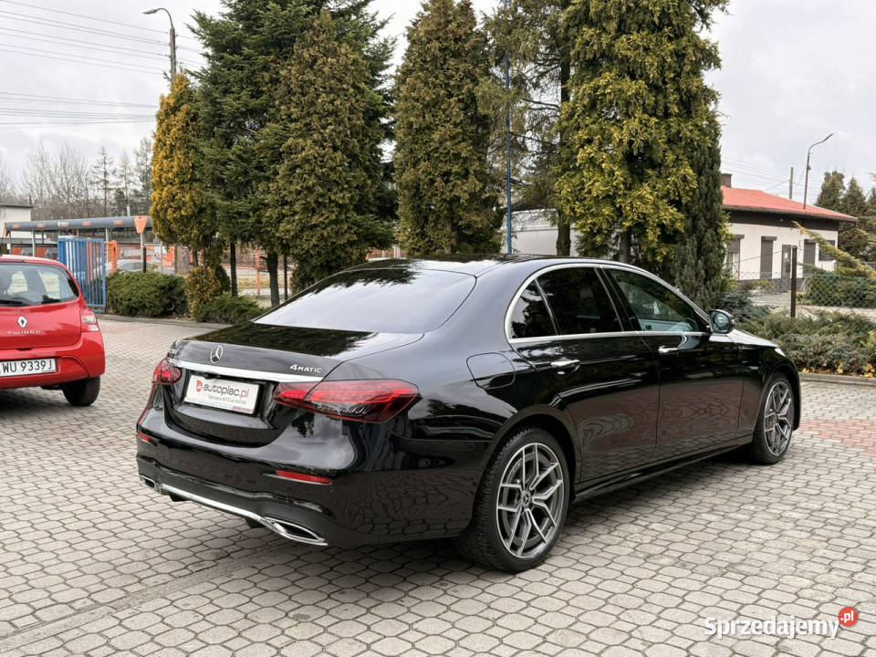 Mercedes E 220 AMG 4 matic Virtual Cocpit isofix Mercedes-Benz śląskie Tarnowskie Góry