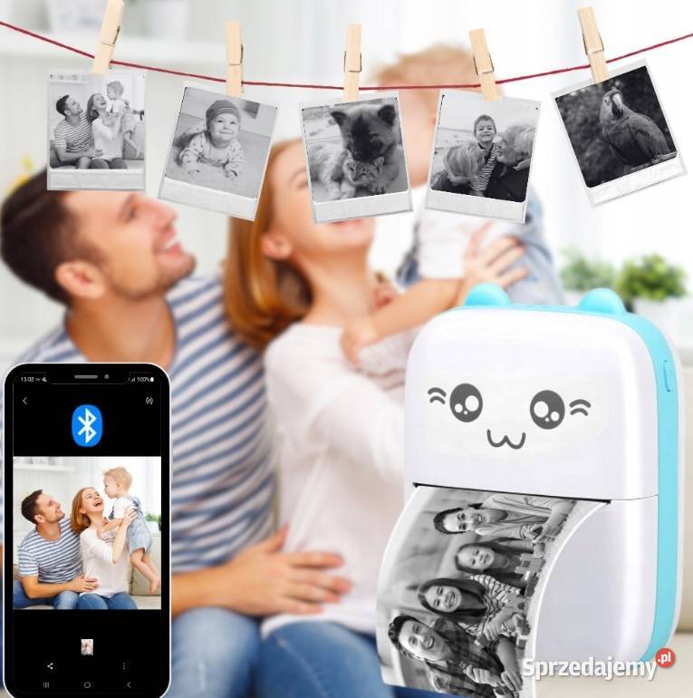DRUKUŚ DRUKARKA TERMICZNA MINI KOT PAPIER sprzedam