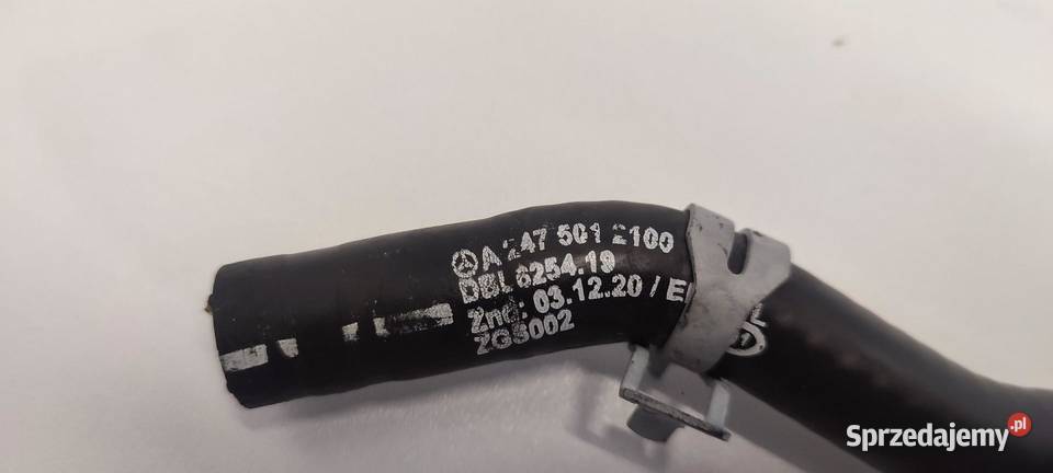 MERCEDES W247 PRZEWÓD RURA WODY A2475012100