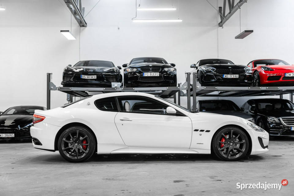 Maserati GranTurismo Bezwypadkowy Idealny biały Węgrzce