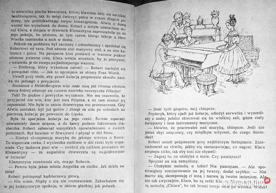 Duet Opowieść o Klarze i Robercie Schumannach Pozostałe Chełm sprzedam