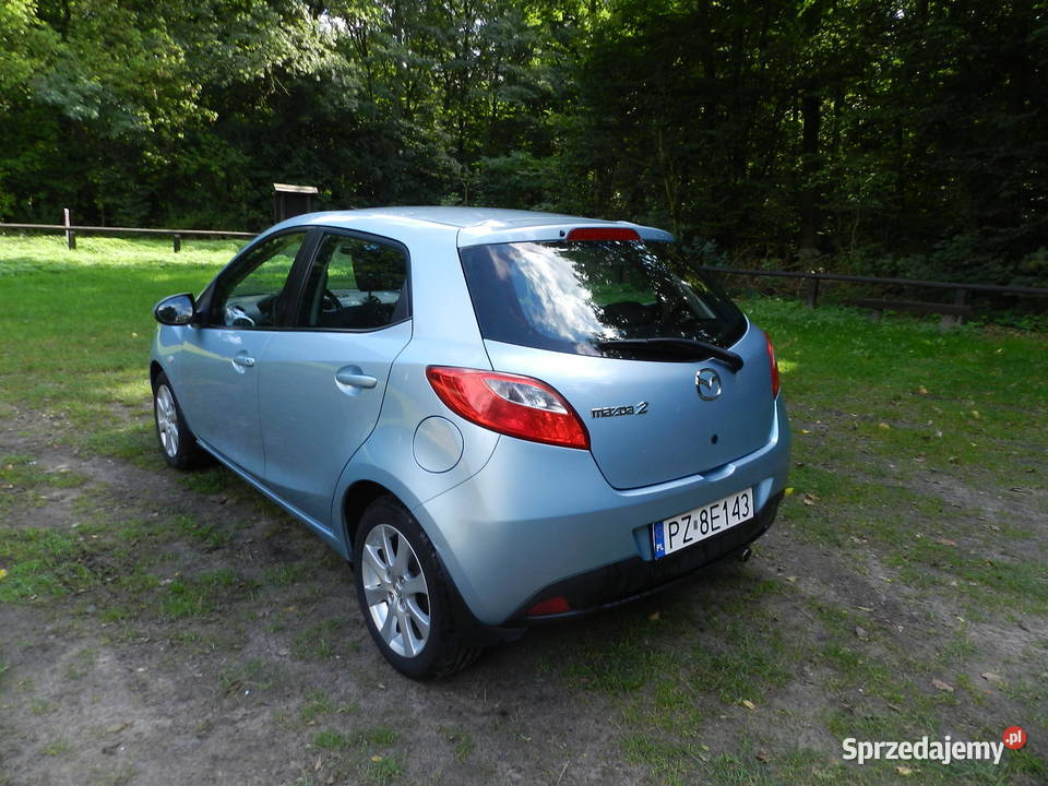 Mazda 2 II W pełni SERWISOWANA nie pordzewiała komputer pokładowy Puszczykowo