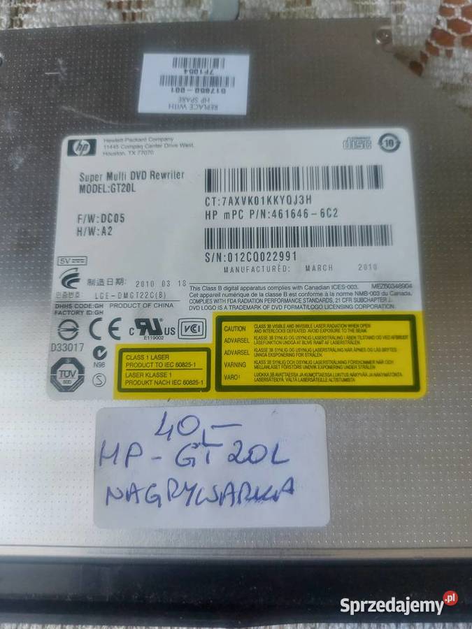 HP GT20L NAGRYWARKA Nowy Sącz