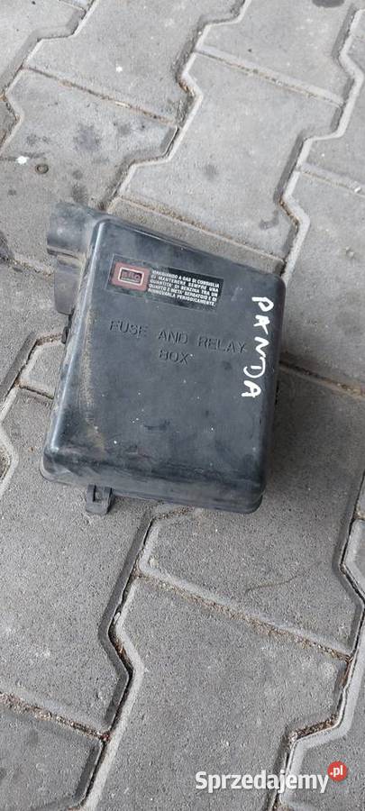 Osłona skrzynka bezpieczników Fiat Panda II Skrzynki bezpieczników Układ elektryczny, zapłon