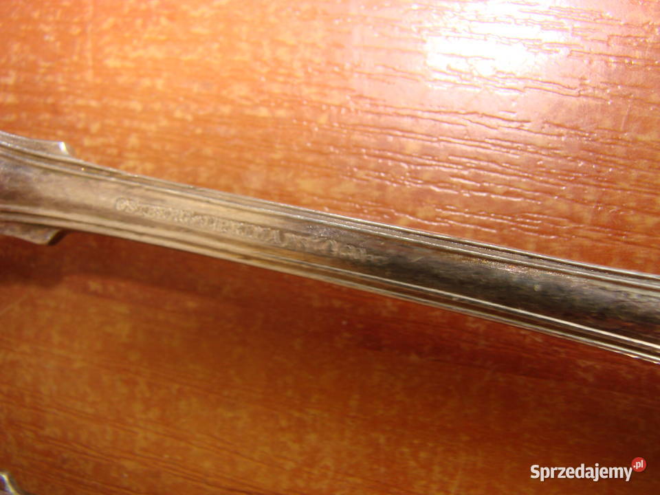 stary widelec stołowy plater Pruszcz Gdański